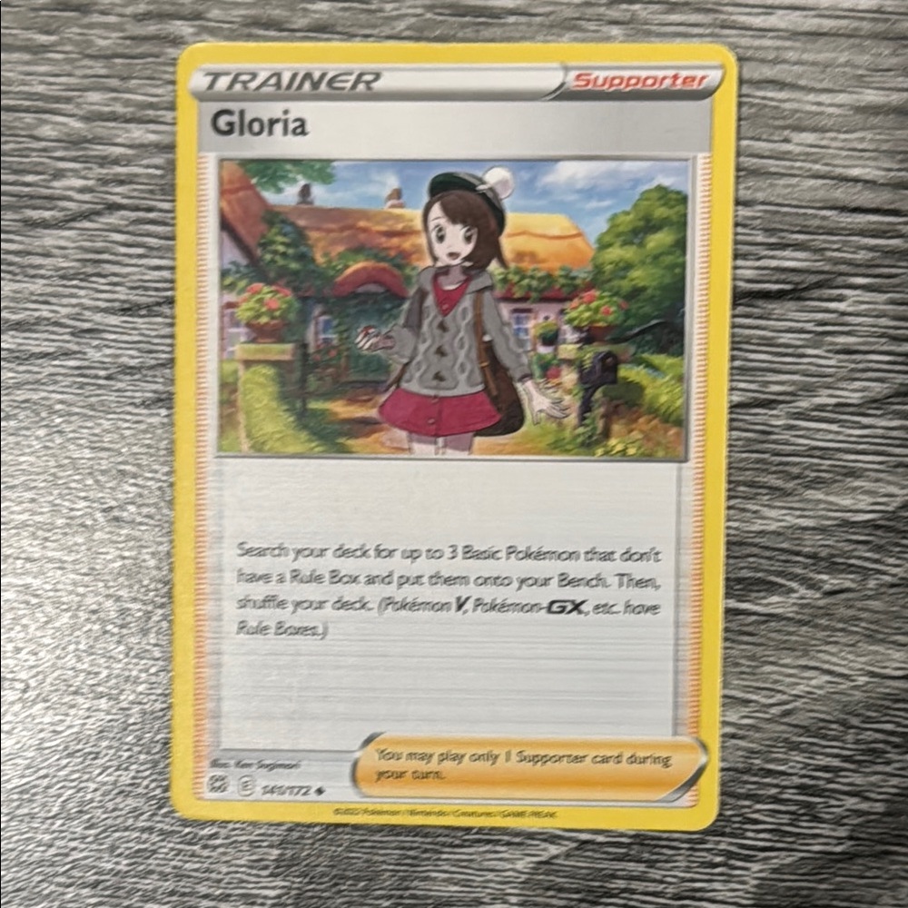 Pokémon | Trainer #141/172: Gloria (2023) - Collectible Pokémon Trading Card